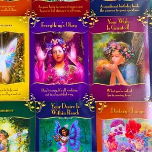 Doreen Virtue Cards, Magical Messages from the Fairies Oracle Cards.